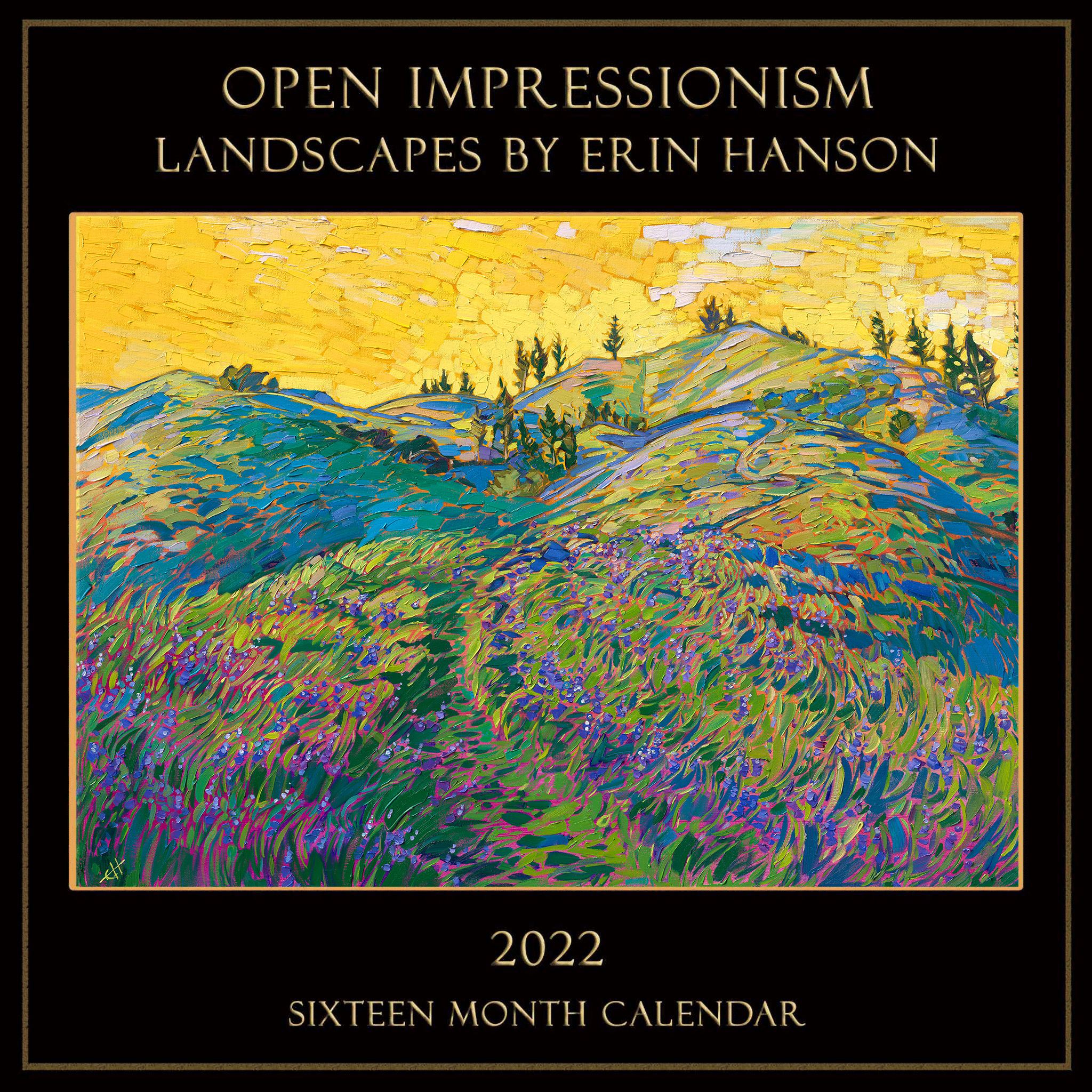 2022 Wall Calendar - Open Impressionism (Amazon)